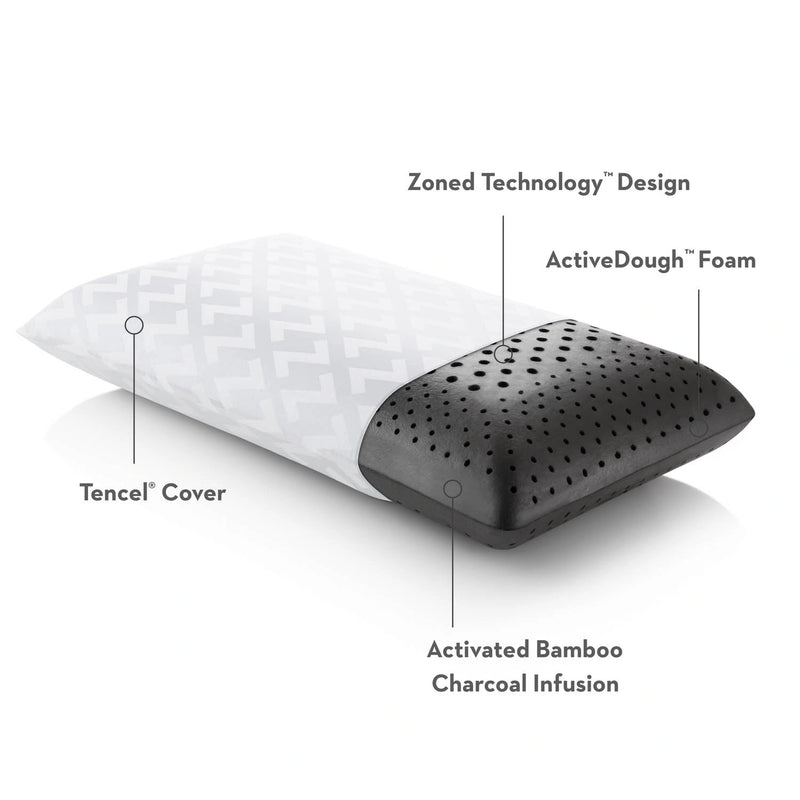 Zoned ActiveDough + Bamboo Charcoal Pillow