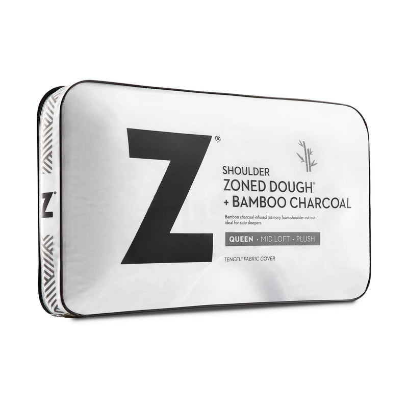 Zoned Dough + Bamboo Charcoal Shoulder Pillow