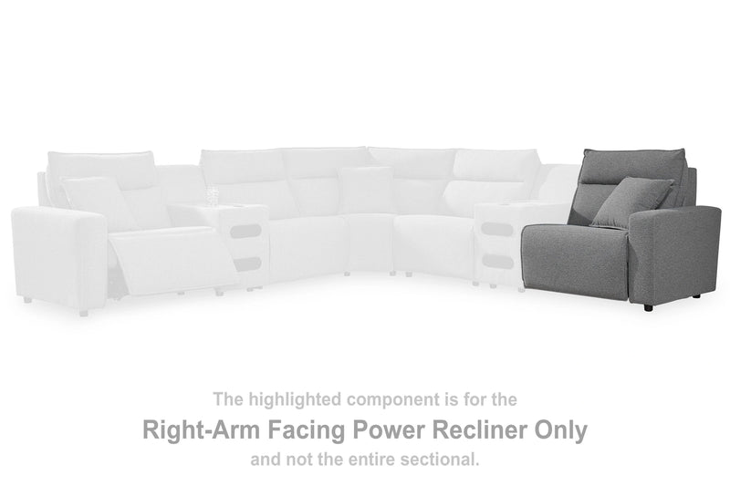 Modmax II Reclining Sectional with Chaise and Console