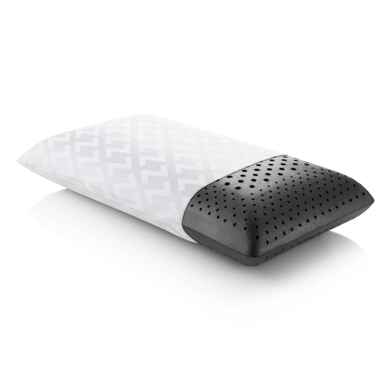 Zoned Dough + Bamboo Charcoal Mid Loft Pillow